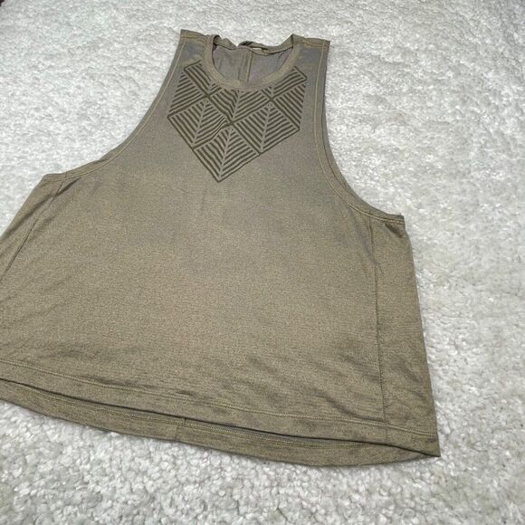 Lululemon Cardio Squad Tank Gold Bronze - Picture 5 of 9